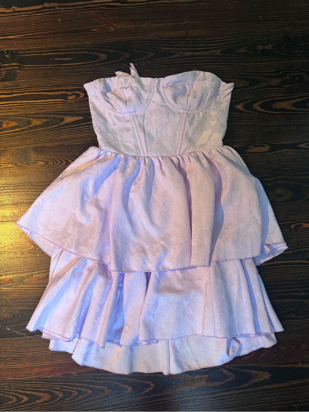 Lucy in the Sky Soft Pink Ruffled Top